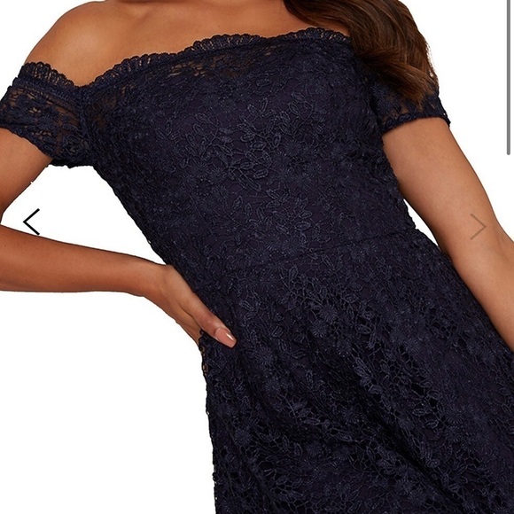 NWT Chi Chi London Penna Lace High-Low Dress - Picture 4 of 8